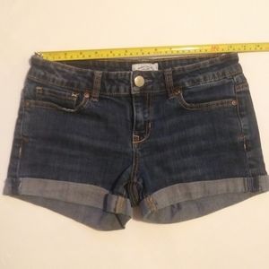 Aeropostale dark denim shorts
